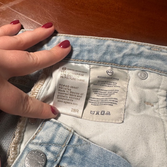 AG Adriano Goldschmied Contour 360 Wide Leg Alexxis Light Wash Jeans - Picture 6 of 8